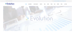 Desktop Screenshot of evolutionconsulting.com.br